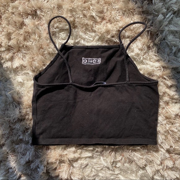 🐼Forever 21🐼 Spaghetti Strap High Neck Crop Top - Picture 4 of 6